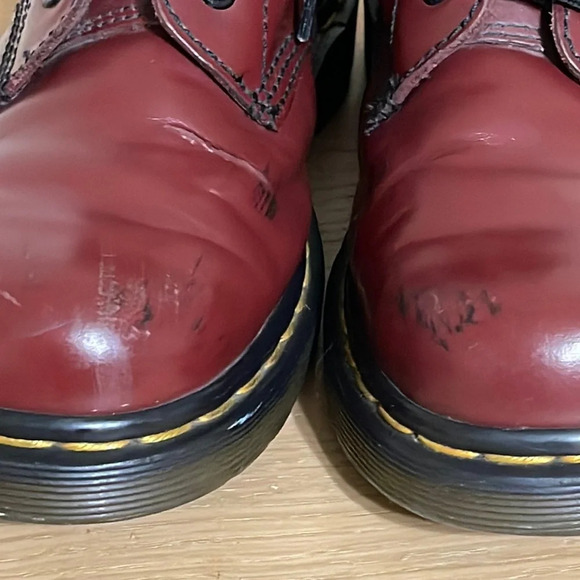 Dr. Doc Martens 1460 SMOOTH LEATHER LACE UP BOOTS size Women’s 6 US - Picture 8 of 16